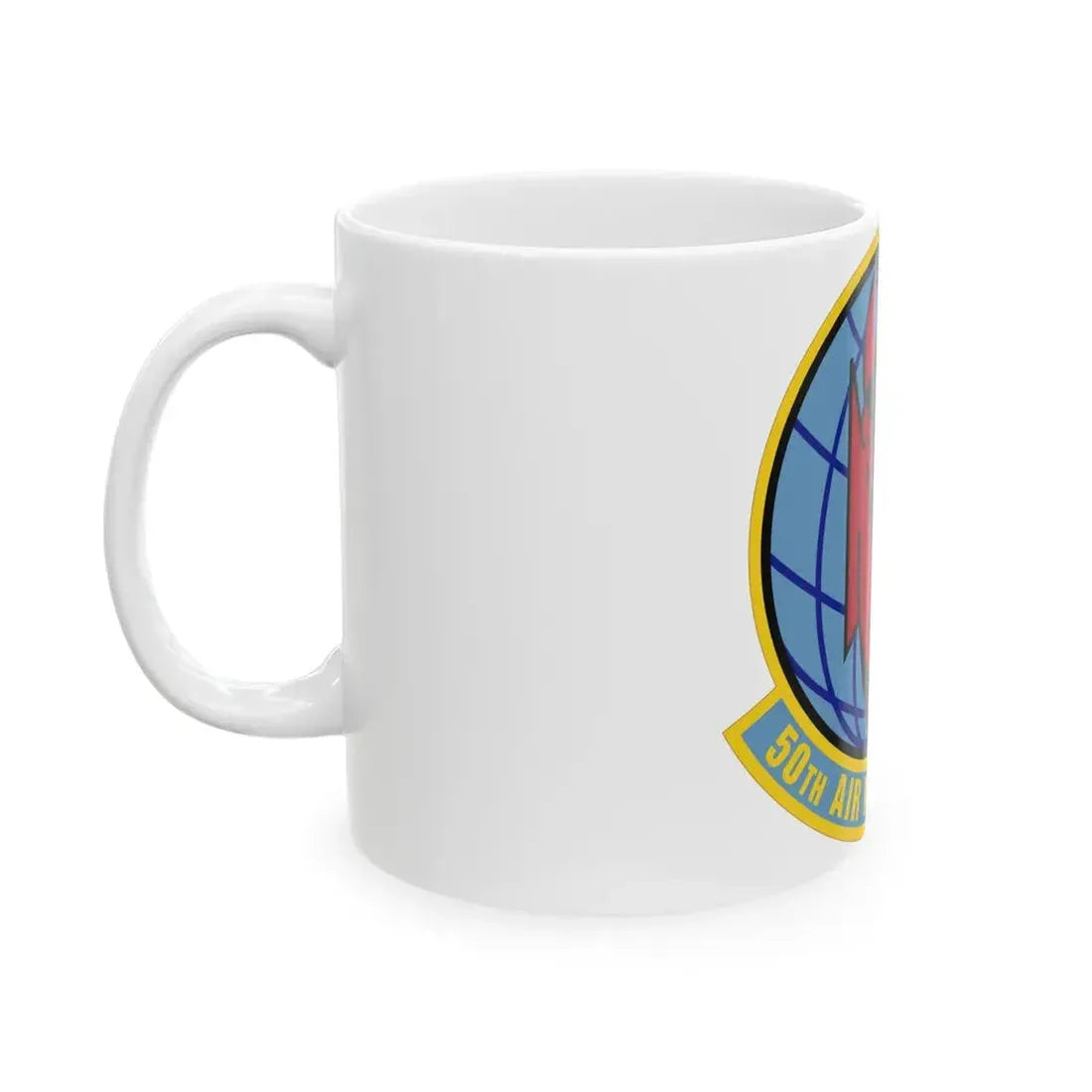 50 Air Refueling Squadron AMC (U.S. Air Force) White Coffee Mug - Go Mug Yourself