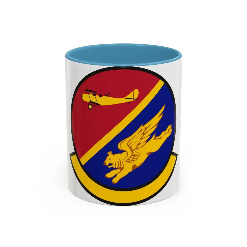 50 Attack Squadron ACC (U.S. Air Force) Accent Coffee Mug 11oz Light Blue - Go Mug Yourself