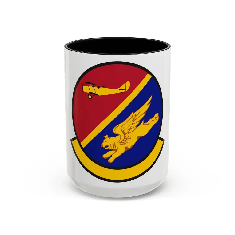 50 Attack Squadron ACC (U.S. Air Force) Accent Coffee Mug 15oz Black - Go Mug Yourself