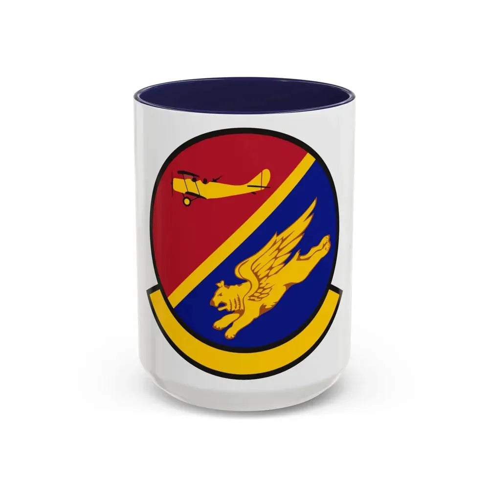 50 Attack Squadron ACC (U.S. Air Force) Accent Coffee Mug 15oz Navy - Go Mug Yourself