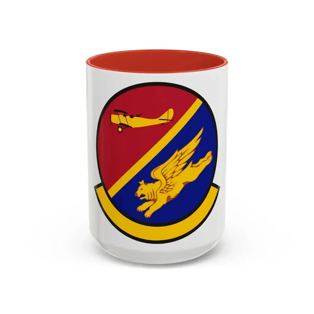 50 Attack Squadron ACC (U.S. Air Force) Accent Coffee Mug 15oz Red - Go Mug Yourself