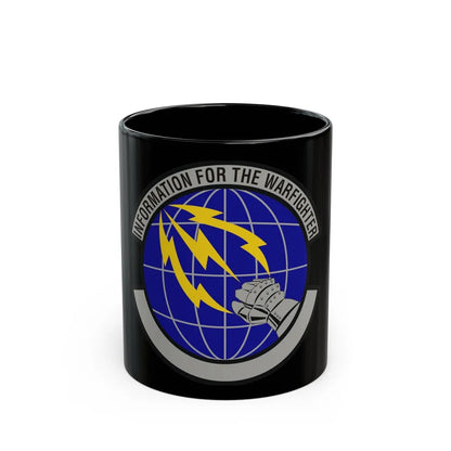 50 Communications Squadron USSF (U.S. Air Force) Black Coffee Mug-11oz-Go Mug Yourself