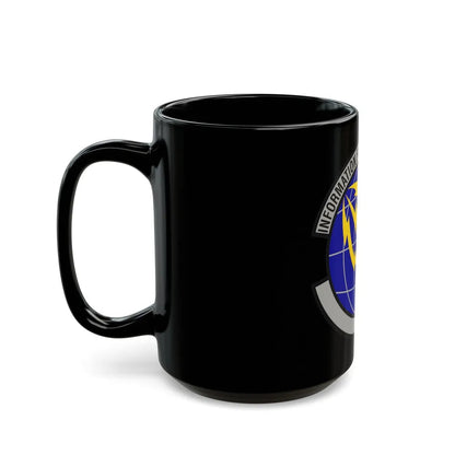 50 Communications Squadron USSF (U.S. Air Force) Black Coffee Mug-Go Mug Yourself