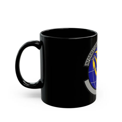 50 Communications Squadron USSF (U.S. Air Force) Black Coffee Mug-Go Mug Yourself