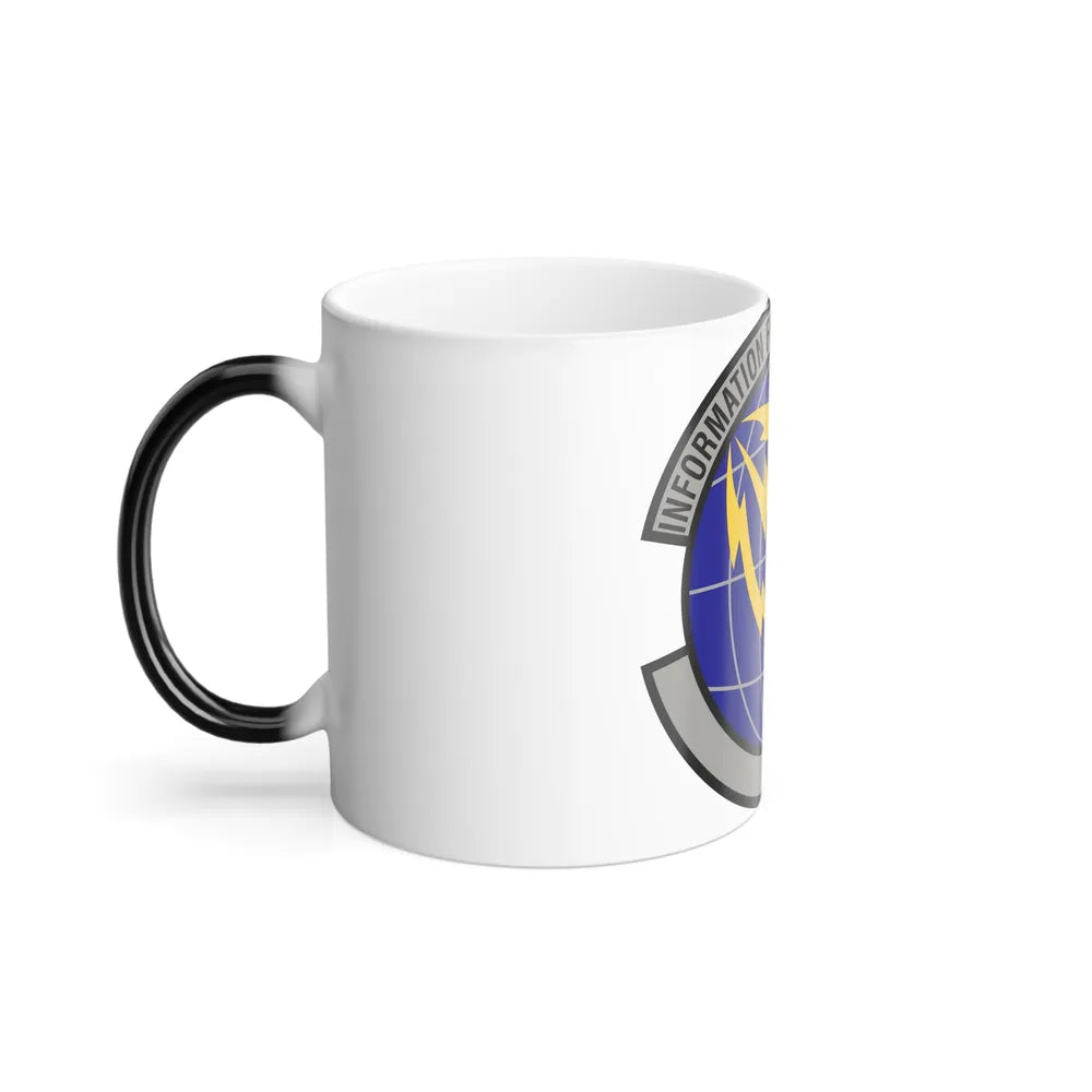50 Communications Squadron USSF (U.S. Air Force) Color Changing Coffee Mug-Go Mug Yourself