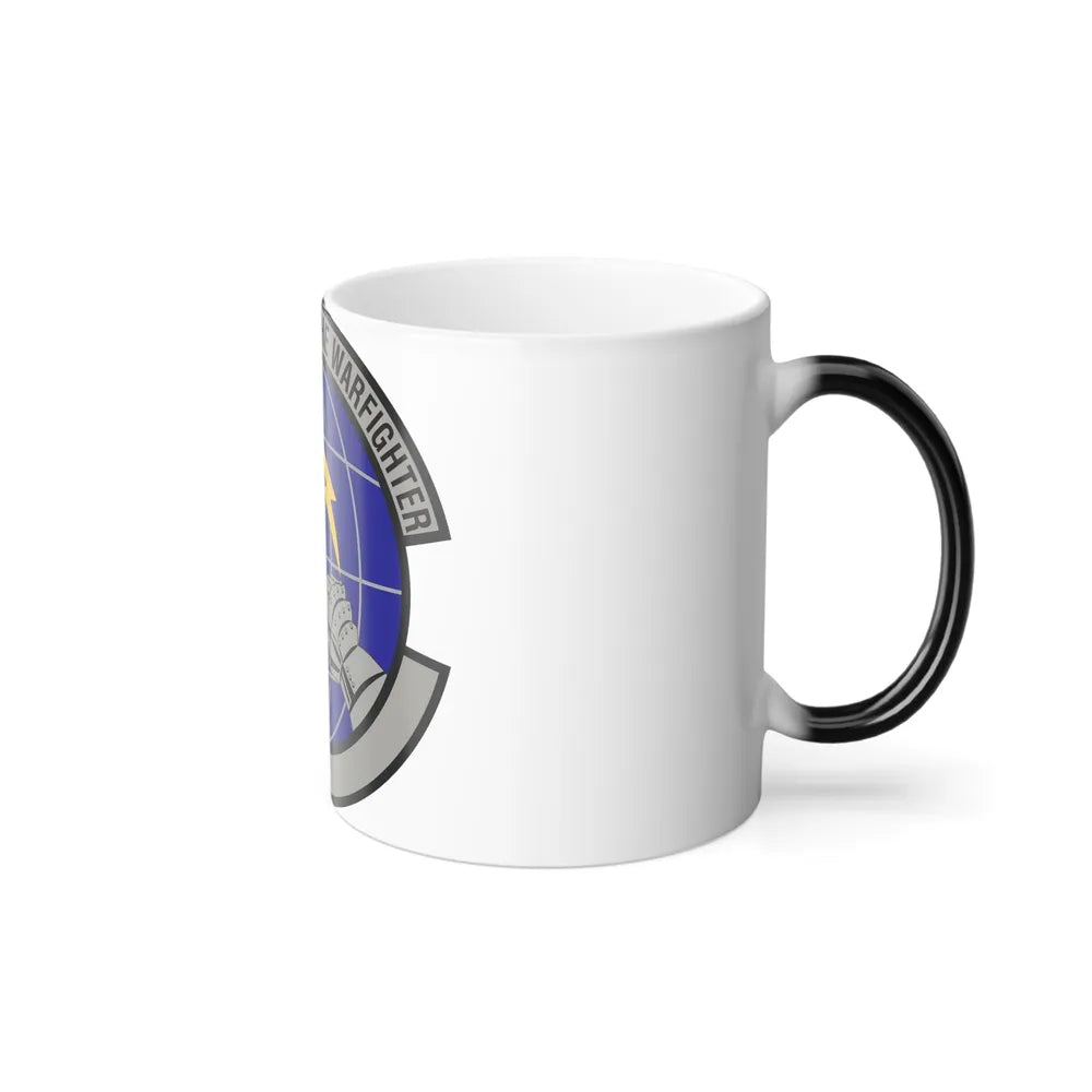 50 Communications Squadron USSF (U.S. Air Force) Color Changing Coffee Mug-Go Mug Yourself