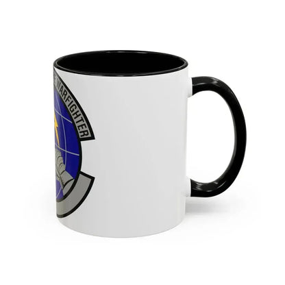 50 Communications Squadron USSF (U.S. Air Force) Accent Coffee Mug - Go Mug Yourself