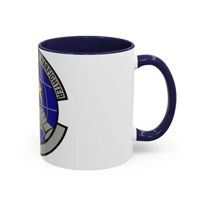 50 Communications Squadron USSF (U.S. Air Force) Accent Coffee Mug - Go Mug Yourself