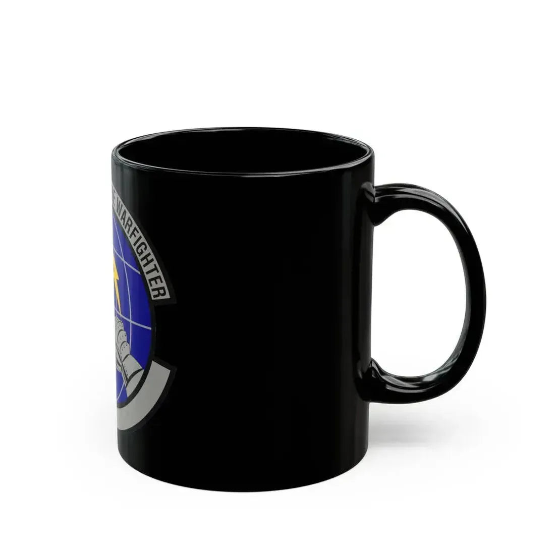 50 Communications Squadron USSF (U.S. Air Force) Black Coffee Mug - Go Mug Yourself