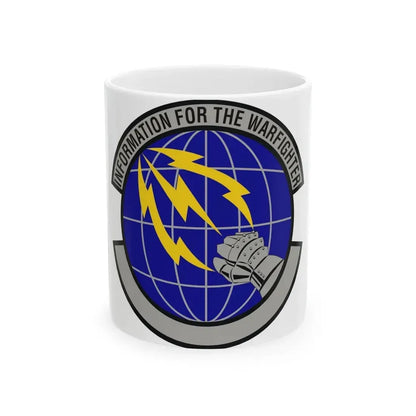 50 Communications Squadron USSF (U.S. Air Force) White Coffee Mug 11oz - Go Mug Yourself