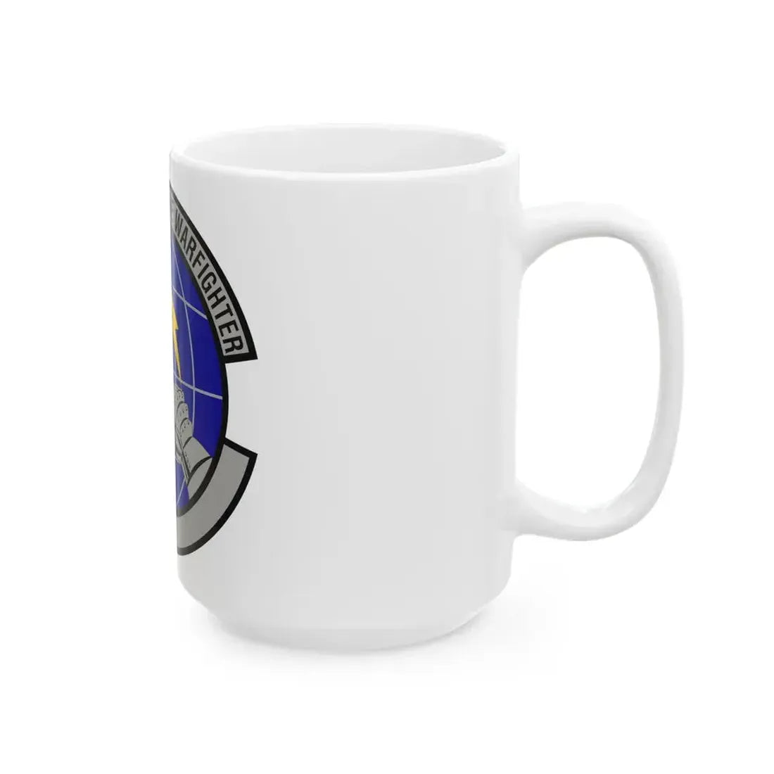 50 Communications Squadron USSF (U.S. Air Force) White Coffee Mug - Go Mug Yourself