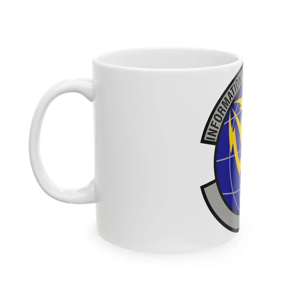 50 Communications Squadron USSF (U.S. Air Force) White Coffee Mug - Go Mug Yourself