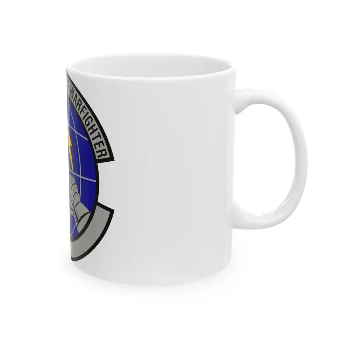 50 Communications Squadron USSF (U.S. Air Force) White Coffee Mug - Go Mug Yourself