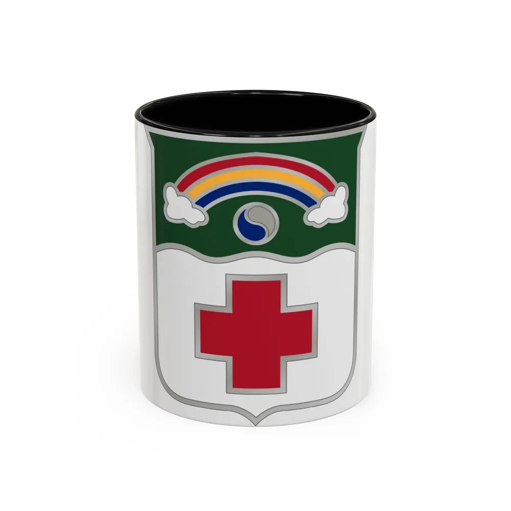 50 Medical Battalion (U.S. Army) Accent Coffee Mug-11oz-Black-Go Mug Yourself