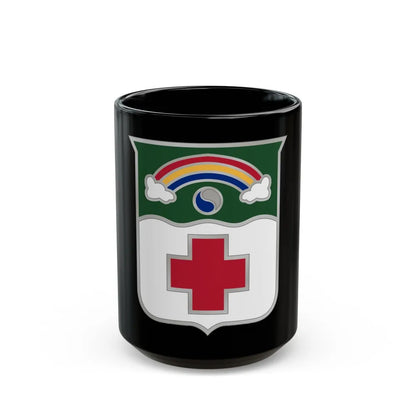 50 Medical Battalion (U.S. Army) Black Coffee Mug-15oz-Go Mug Yourself