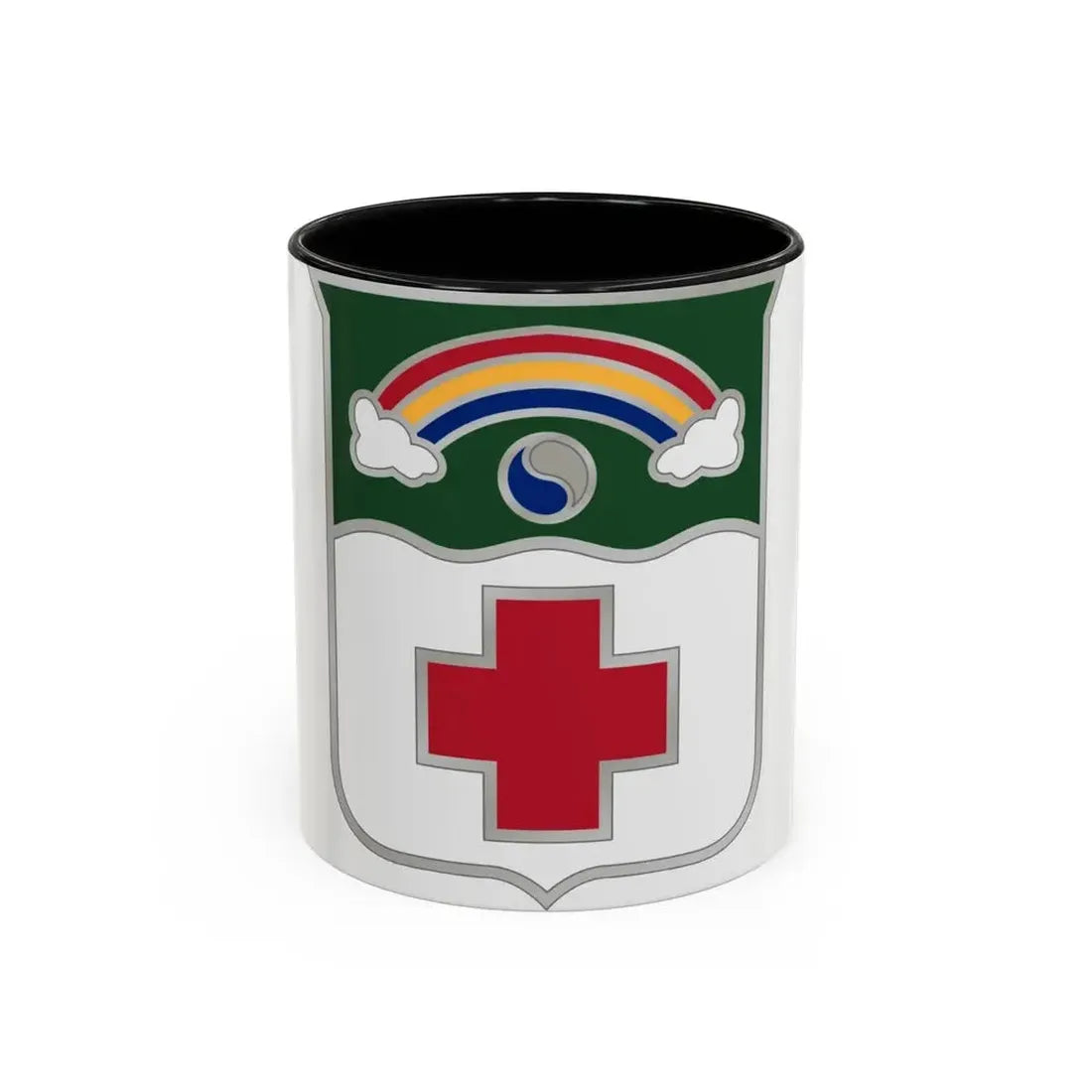 50 Medical Battalion (U.S. Army) Accent Coffee Mug 11oz Black - Go Mug Yourself