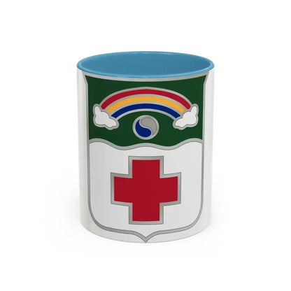 50 Medical Battalion (U.S. Army) Accent Coffee Mug 11oz Light Blue - Go Mug Yourself