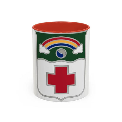 50 Medical Battalion (U.S. Army) Accent Coffee Mug 11oz Red - Go Mug Yourself