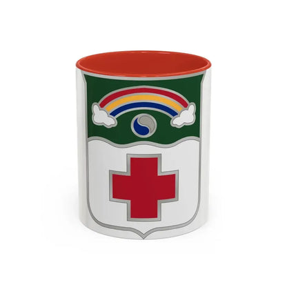 50 Medical Battalion (U.S. Army) Accent Coffee Mug 11oz Red - Go Mug Yourself