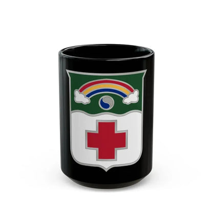 50 Medical Battalion (U.S. Army) Black Coffee Mug 15oz - Go Mug Yourself
