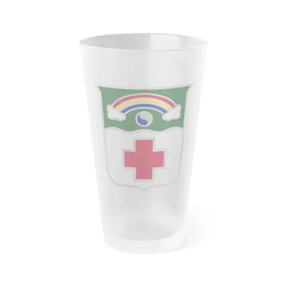 50 Medical Battalion (U.S. Army) Frosted Pint Glass 16oz Default Title - Go Mug Yourself
