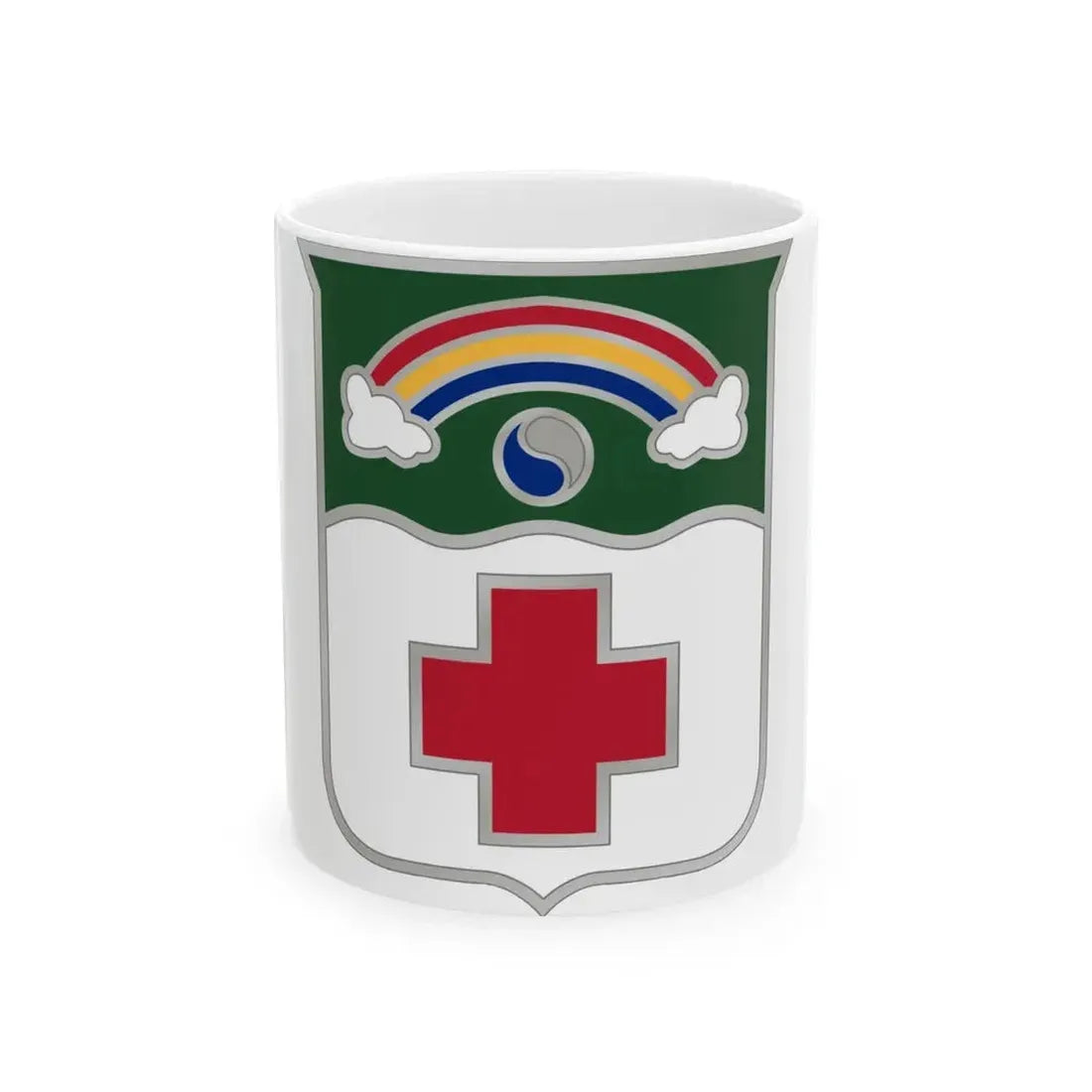 50 Medical Battalion (U.S. Army) White Coffee Mug 11oz - Go Mug Yourself
