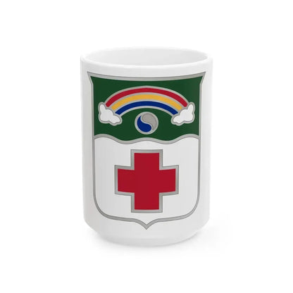 50 Medical Battalion (U.S. Army) White Coffee Mug 15oz - Go Mug Yourself