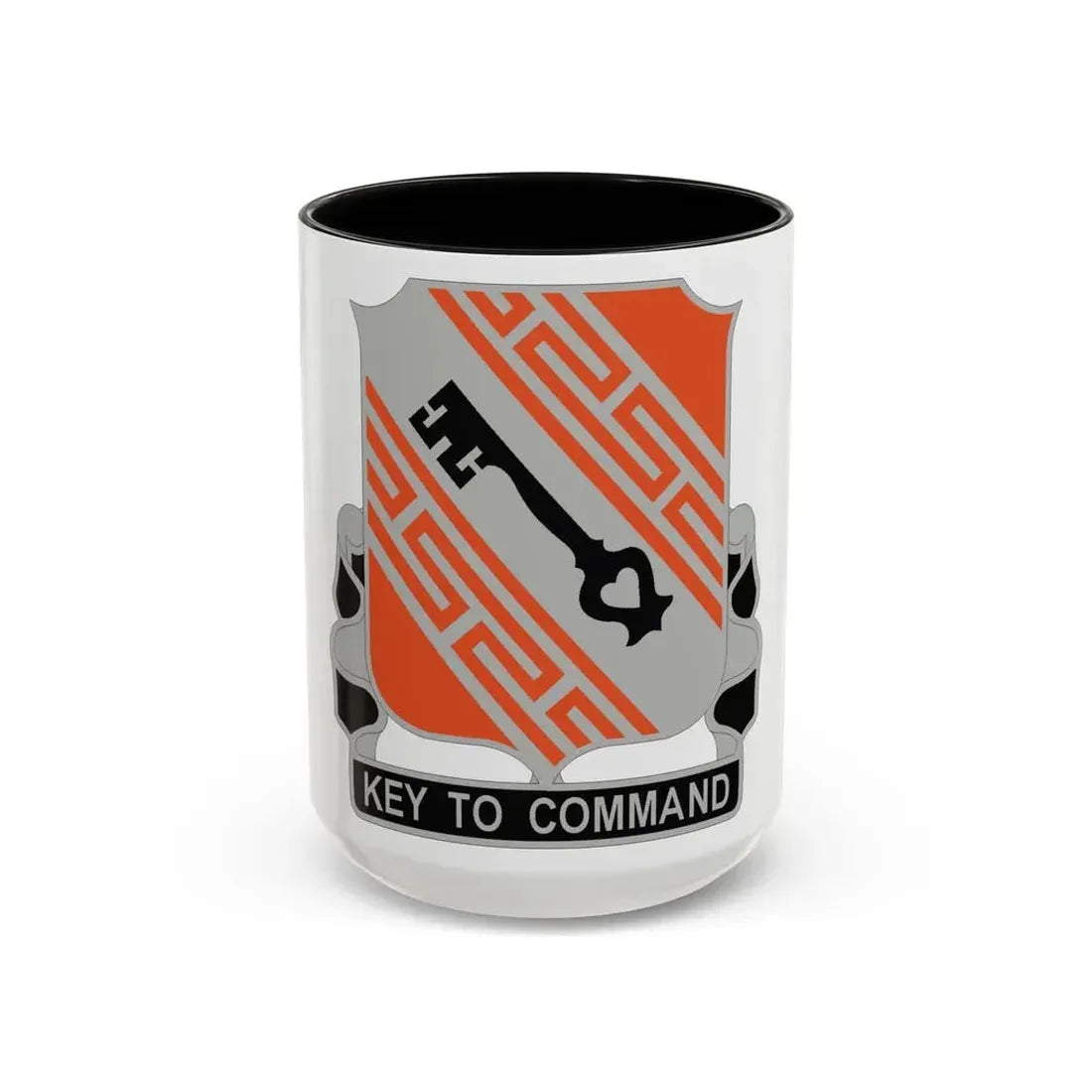 50 Signal Battalion (U.S. Army) Accent Coffee Mug 15oz Black - Go Mug Yourself