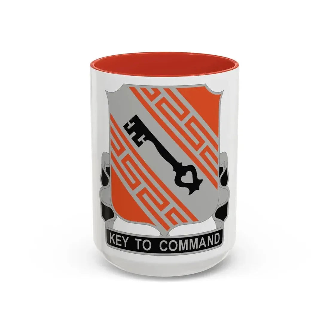 50 Signal Battalion (U.S. Army) Accent Coffee Mug 15oz Red - Go Mug Yourself
