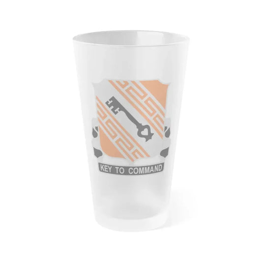 50 Signal Battalion (U.S. Army) Frosted Pint Glass 16oz Default Title - Go Mug Yourself