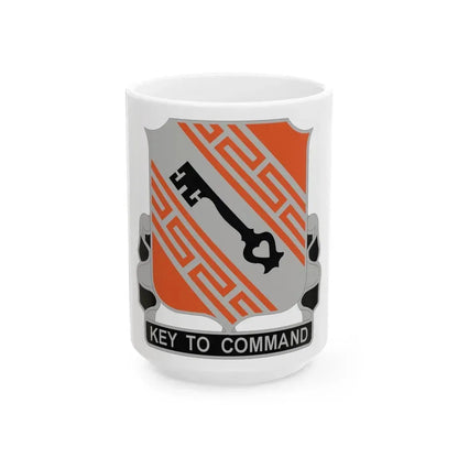 50 Signal Battalion (U.S. Army) White Coffee Mug - Go Mug Yourself
