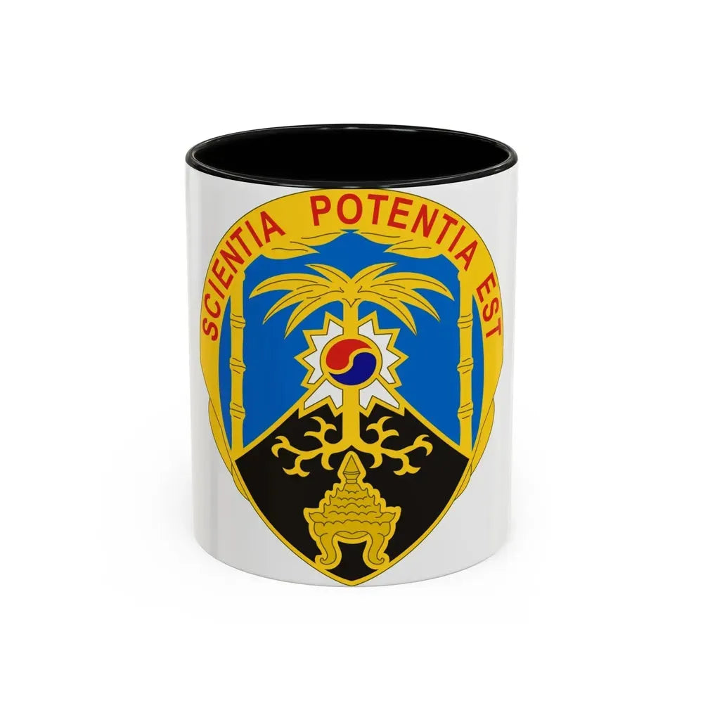 500 Military Intelligence Brigade 2 (U.S. Army) Accent Coffee Mug 11oz Black - Go Mug Yourself
