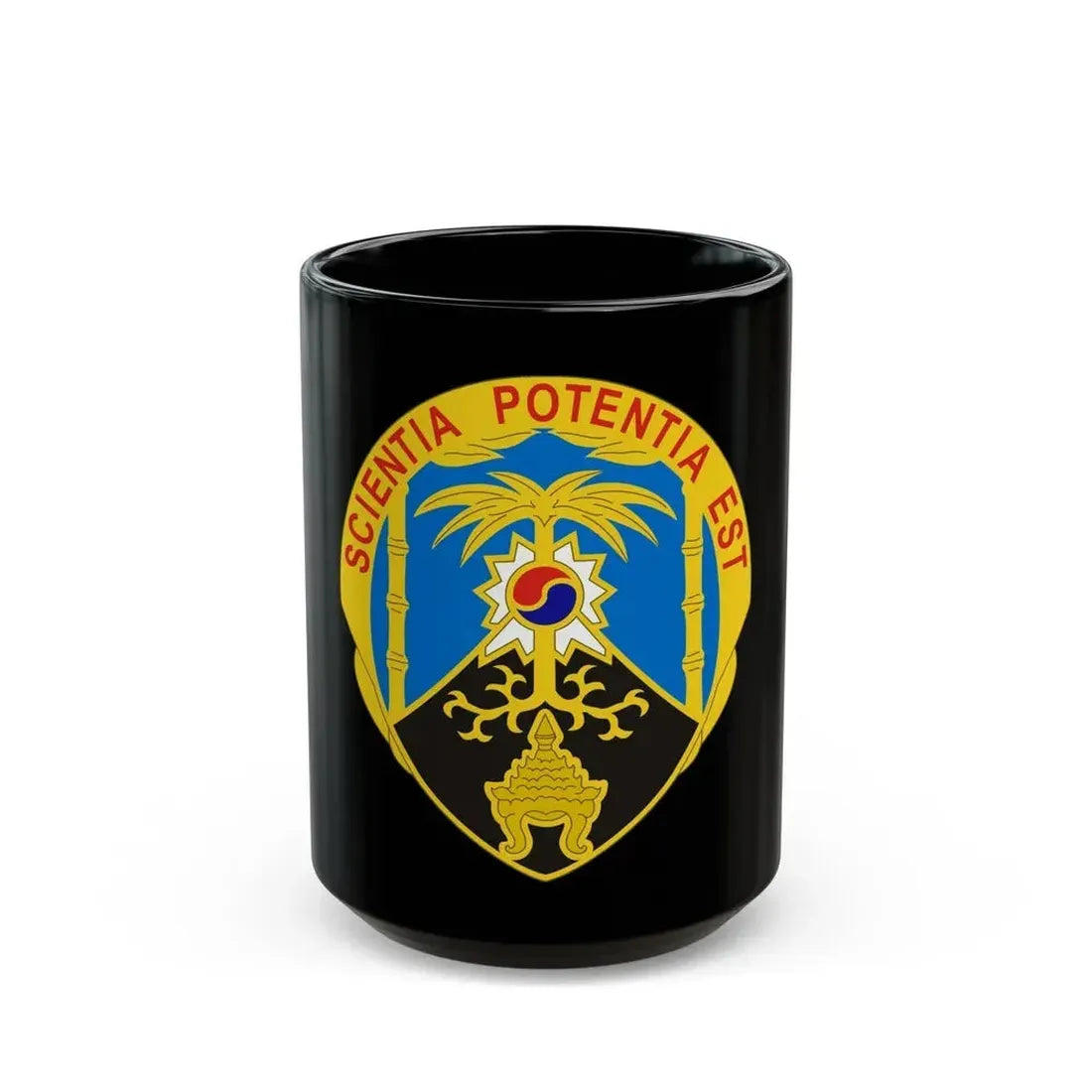 500 Military Intelligence Brigade 2 (U.S. Army) Black Coffee Mug 15oz - Go Mug Yourself