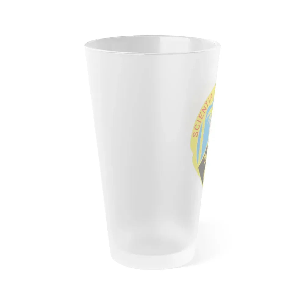 500 Military Intelligence Brigade 2 (U.S. Army) Frosted Pint Glass 16oz - Go Mug Yourself
