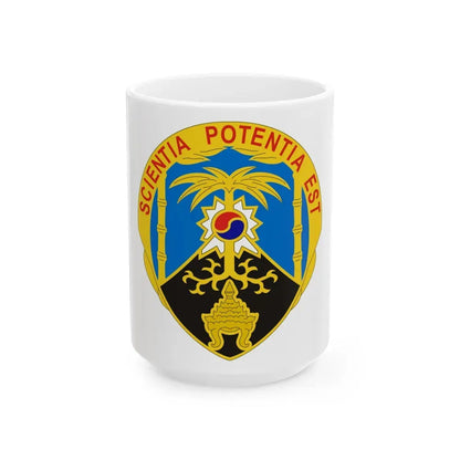 500 Military Intelligence Brigade 2 (U.S. Army) White Coffee Mug 15oz - Go Mug Yourself