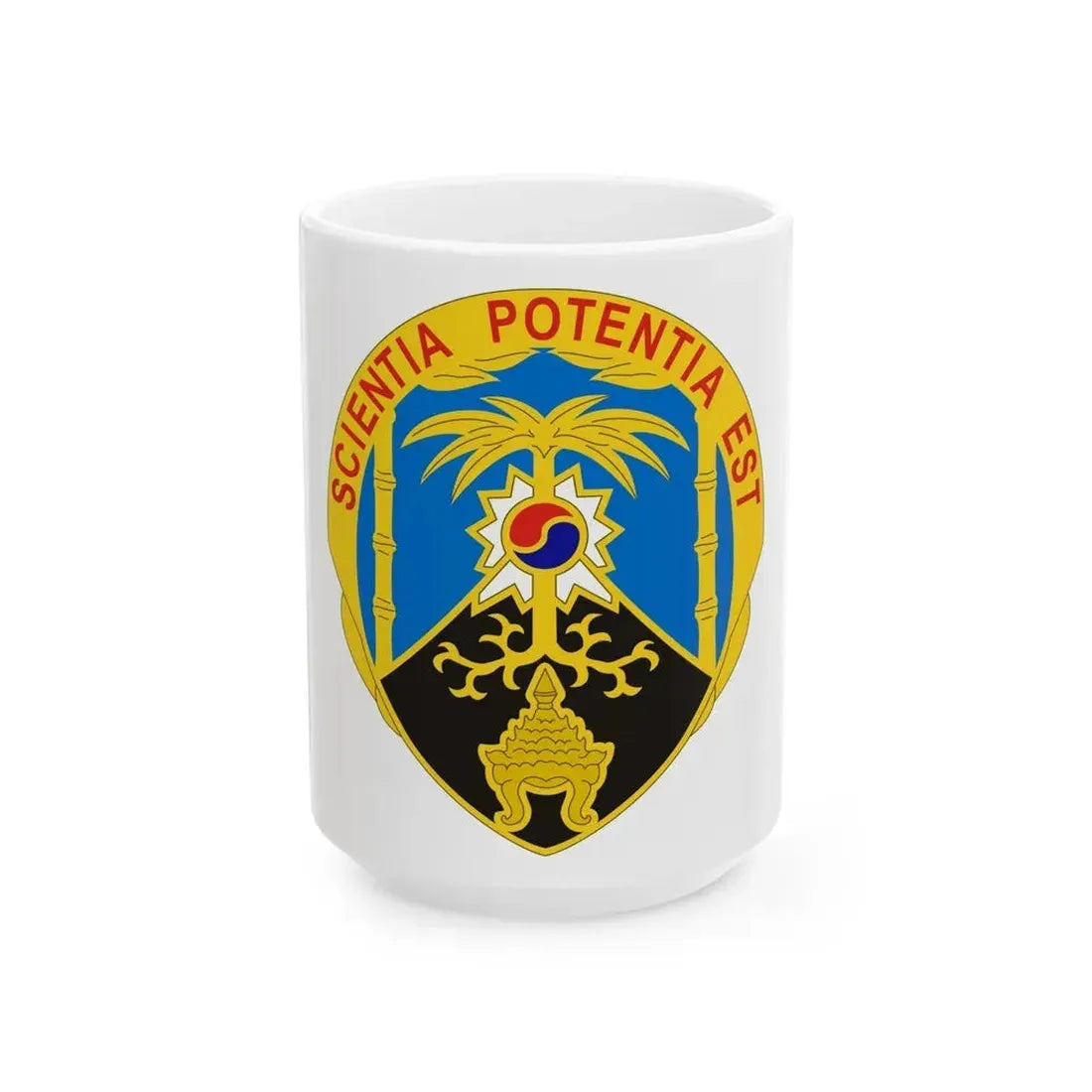 500 Military Intelligence Brigade 2 (U.S. Army) White Coffee Mug - Go Mug Yourself