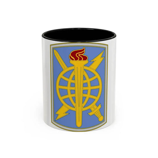 500 Military Intelligence Brigade 3 (U.S. Army) Accent Coffee Mug 11oz Black - Go Mug Yourself