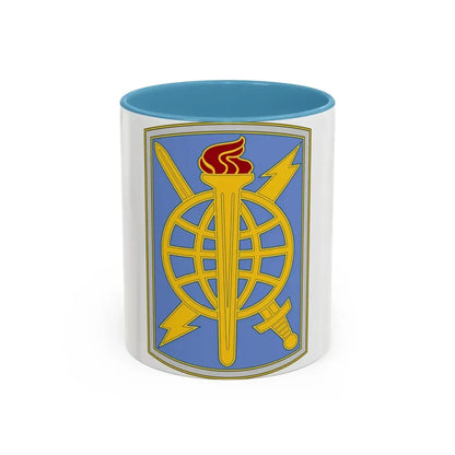 500 Military Intelligence Brigade 3 (U.S. Army) Accent Coffee Mug 11oz Light Blue - Go Mug Yourself