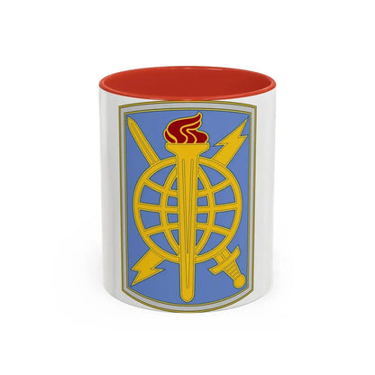 500 Military Intelligence Brigade 3 (U.S. Army) Accent Coffee Mug 11oz Red - Go Mug Yourself