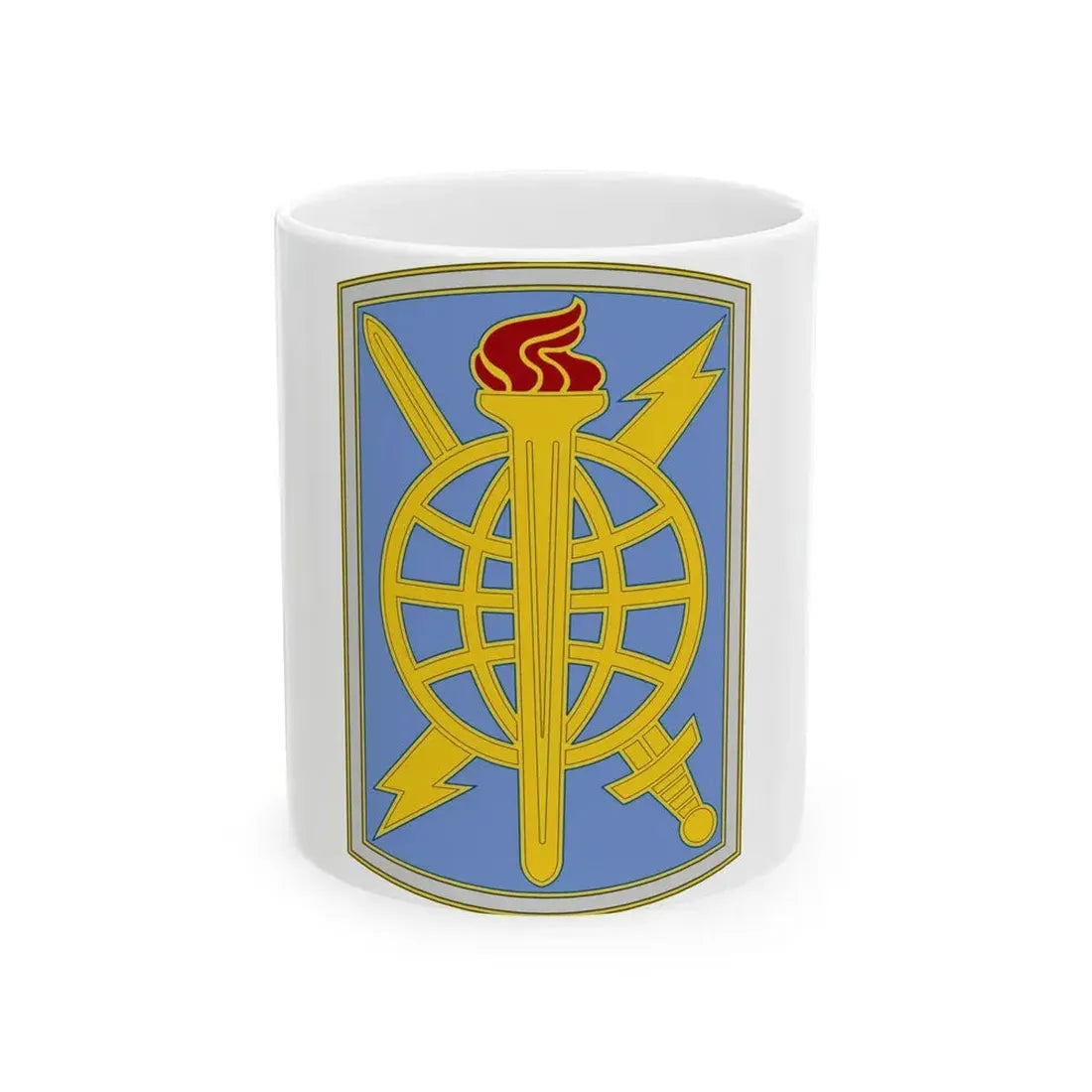 500 Military Intelligence Brigade 3 (U.S. Army) White Coffee Mug - Go Mug Yourself