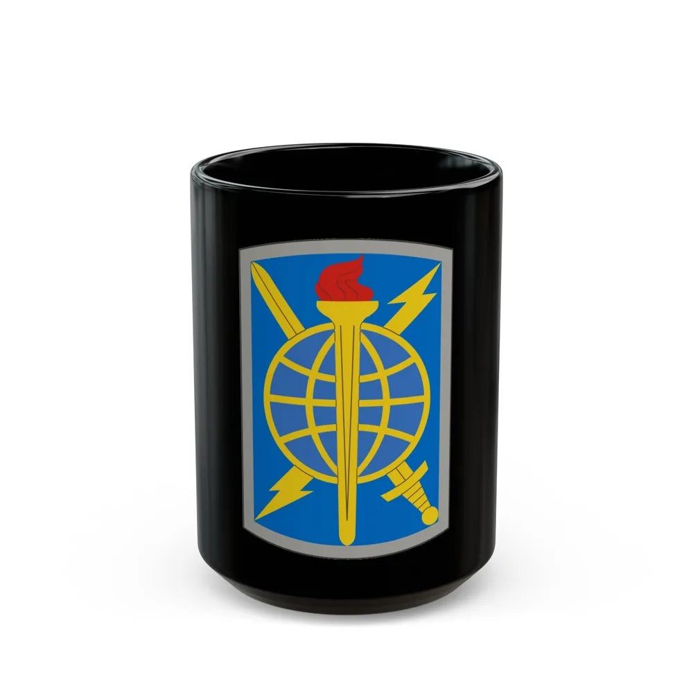 500 Military Intelligence Brigade (U.S. Army) Black Coffee Mug-15oz-Go Mug Yourself