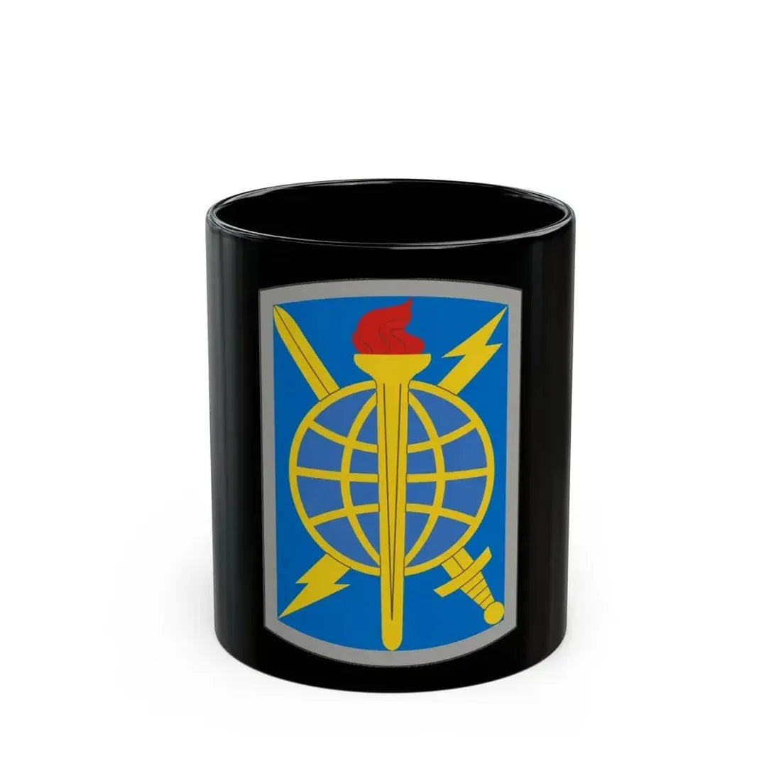 500 Military Intelligence Brigade (U.S. Army) Black Coffee Mug - Go Mug Yourself