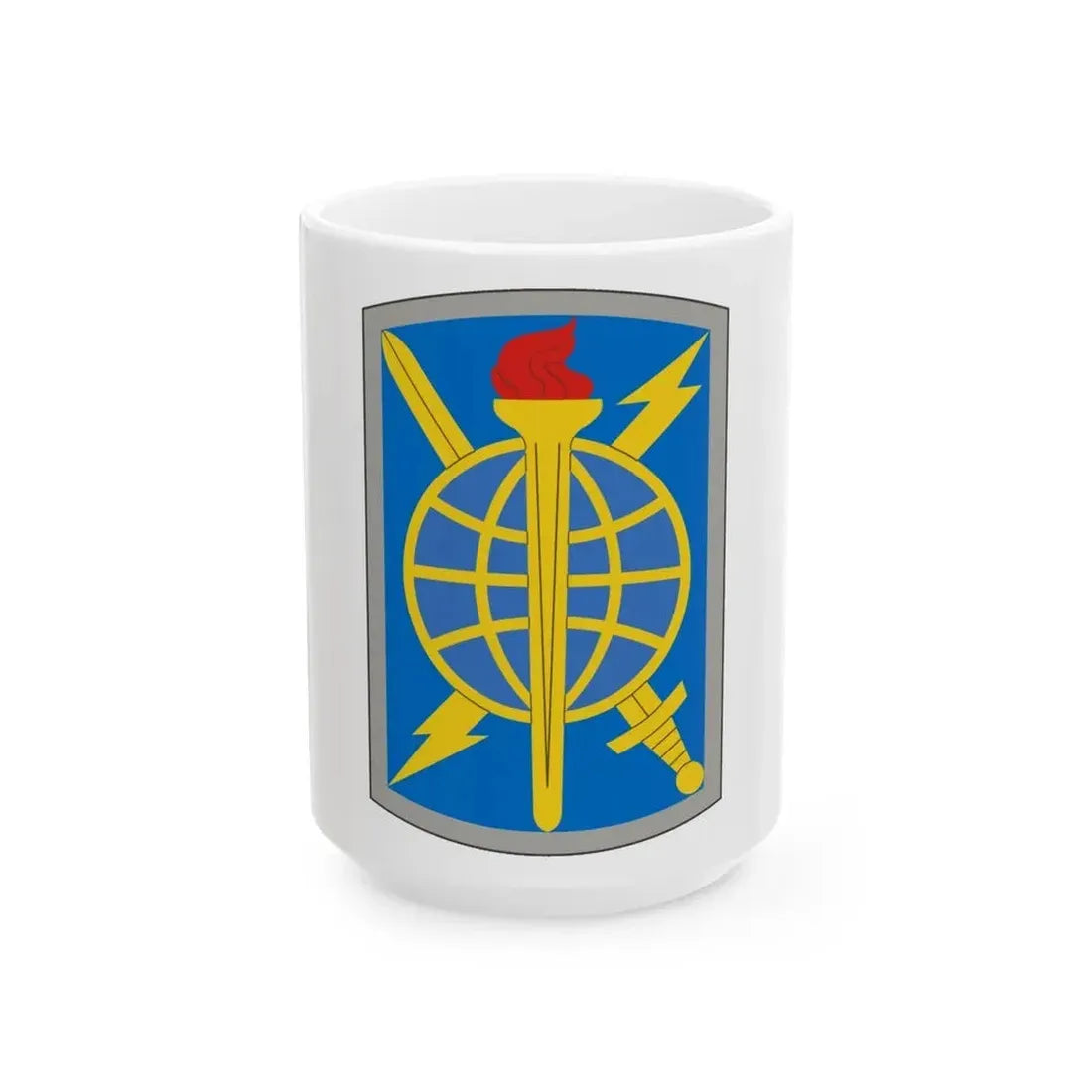 500 Military Intelligence Brigade (U.S. Army) White Coffee Mug 15oz - Go Mug Yourself