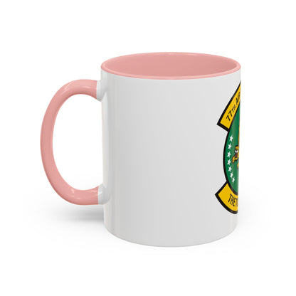 77 Air Refueling Squadron AFRC (U.S. Air Force) Accent Coffee Mug