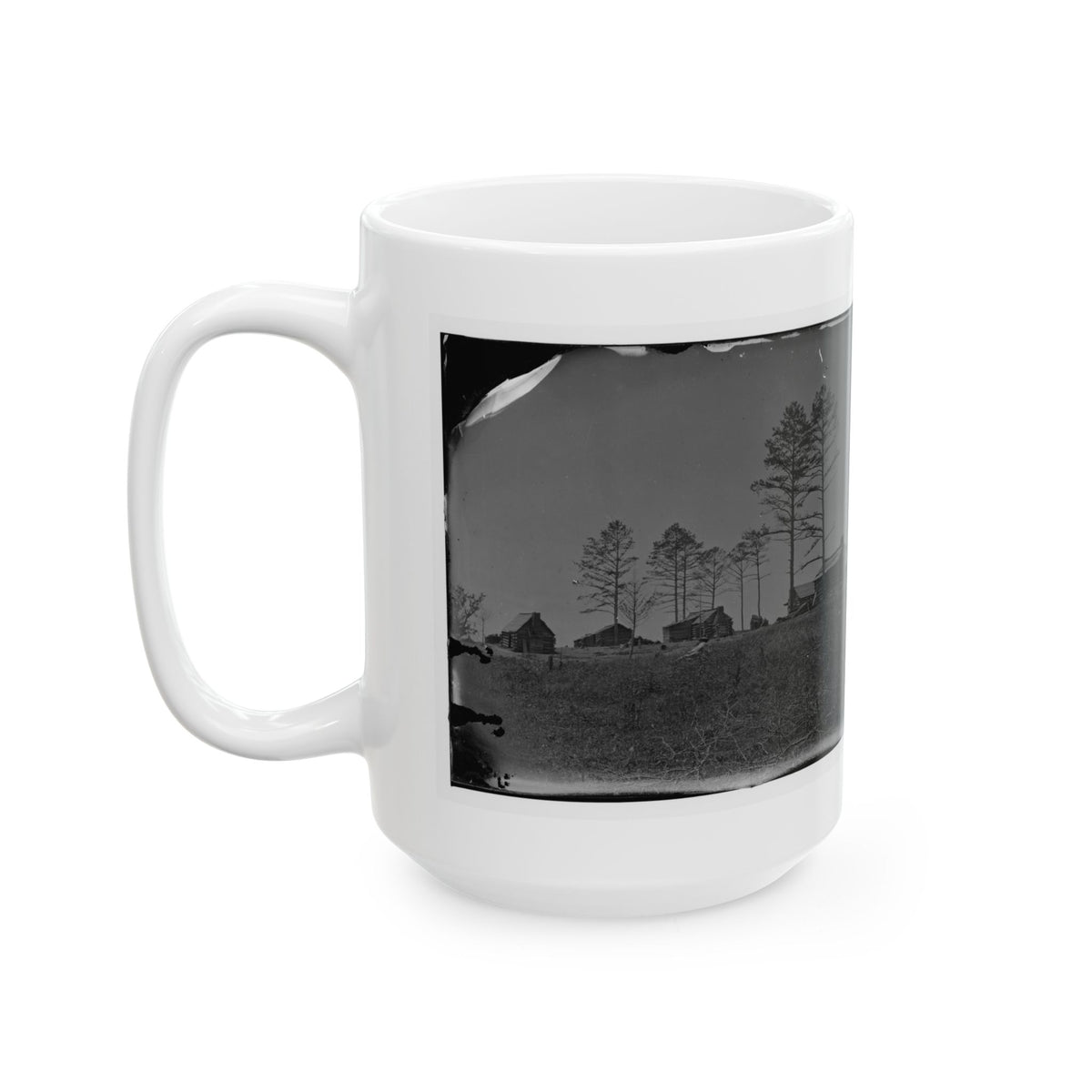Manassas, Va. Confederate Winter Quarters (U.S. Civil War) White Coffee Mug