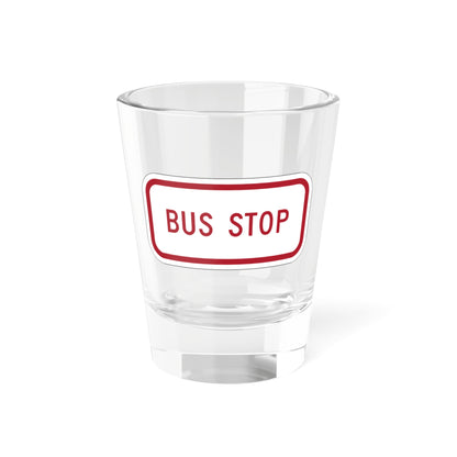 MUTCD-MI R8-3iP (Michigan) (Road Sign) Shot Glass 1.5oz