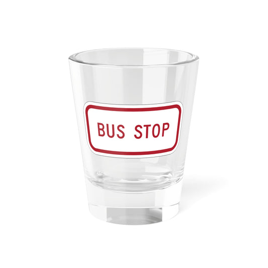 MUTCD-MI R8-3iP (Michigan) (Road Sign) Shot Glass 1.5oz