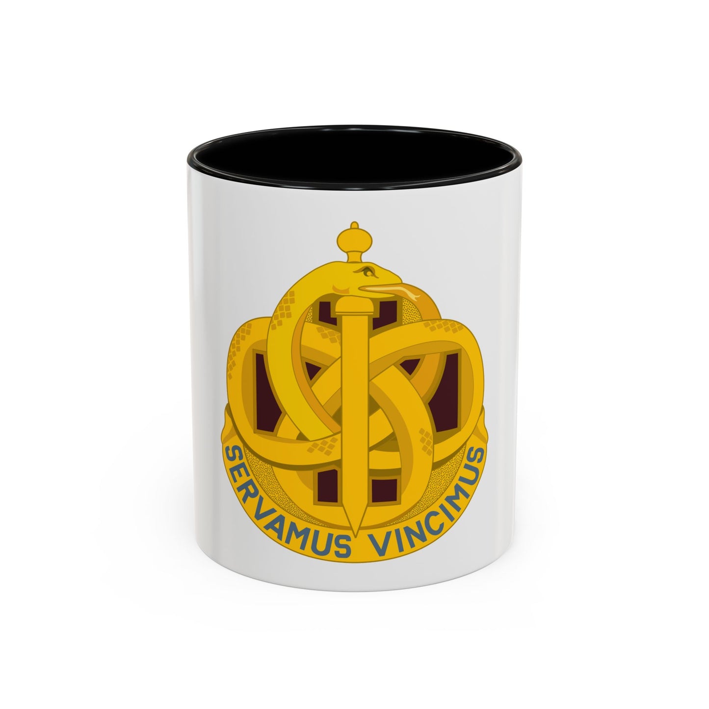 411 Hospital Center (U.S. Army) Accent Coffee Mug