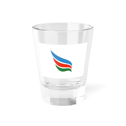Flag of Miyako Fukuoka (Japan) Shot Glass 1.5oz
