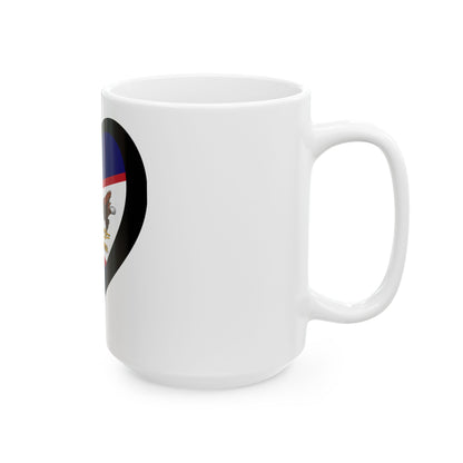 EuroSamoa Americana (United States) White Coffee Mug